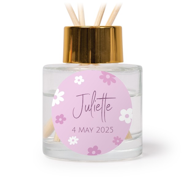 Huisparfum diffuser goud rond (set van 12) Huisparfum diffuser goud rond (set van 12)