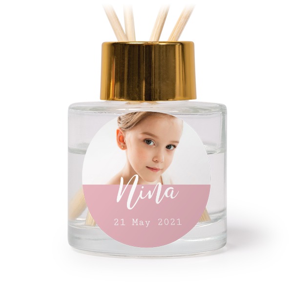 Huisparfum diffuser goud rond (set van 12)