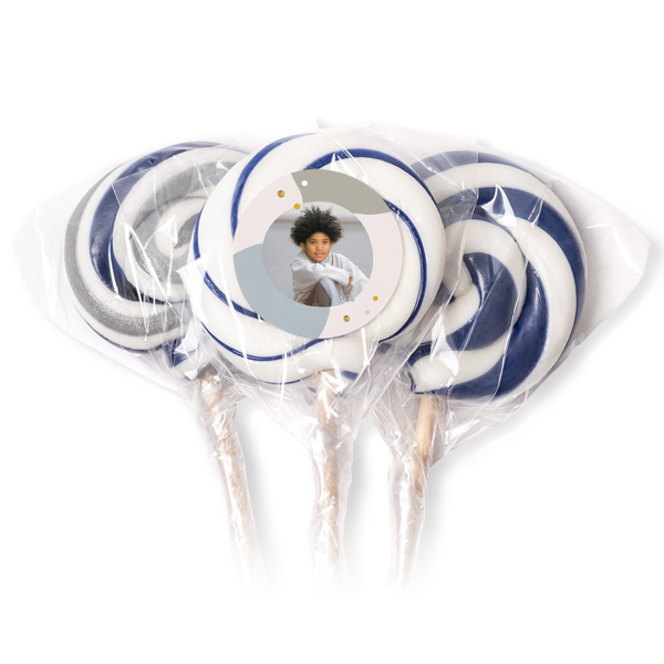 Sucettes bleues (lot de 12) Sucettes bleues (lot de 12)