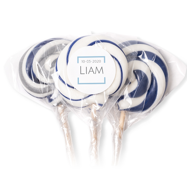 Sucettes bleues (lot de 12) Sucettes bleues (lot de 12)
