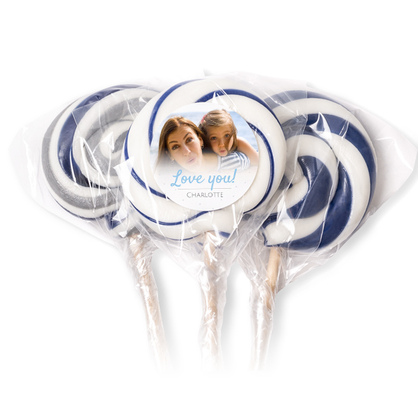 Lollipops Blue - set of 12 Lollipops Blue - set of 12