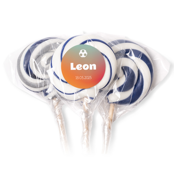 Lolly's blauw (set van 12) Lolly's blauw (set van 12)