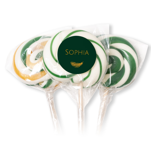 Lolly's groen - Set van 12