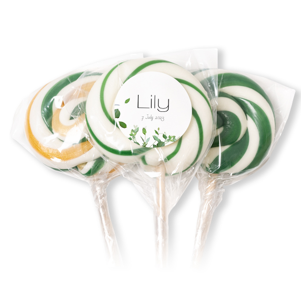 Lolly's groen - Set van 12