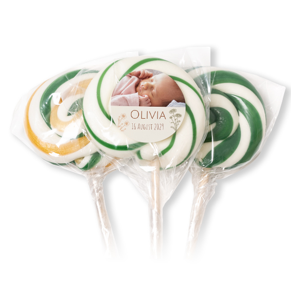 Lolly's groen (set van 12)