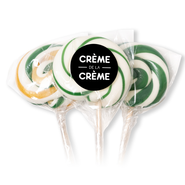 Lollipops Green - set of 12