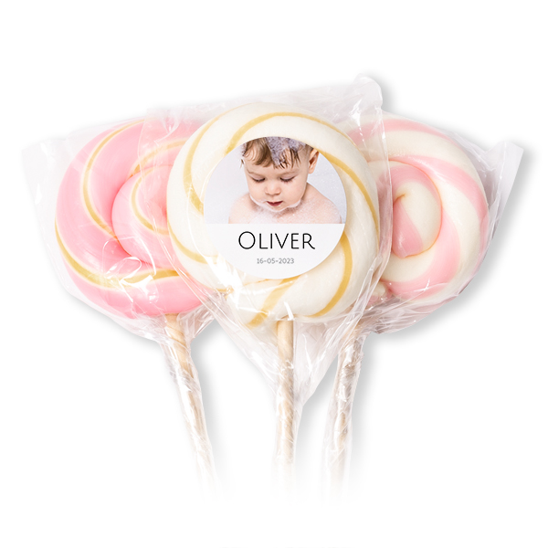 Lolly's Roze (set van 12) Lolly's Roze (set van 12)