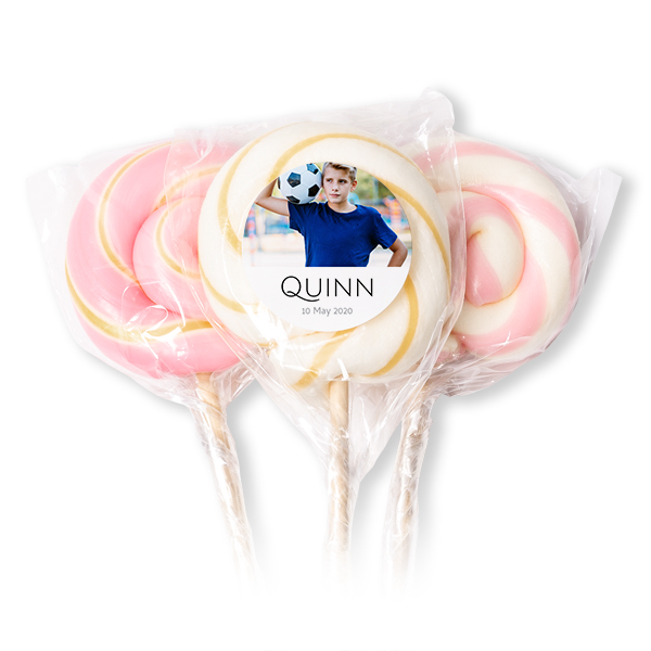 Lollipops Pink - set of 12 Lollipops Pink - set of 12