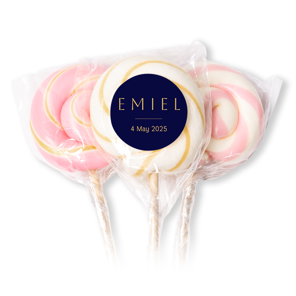 Lollipops Pink - set of 12 Lollipops Pink - set of 12
