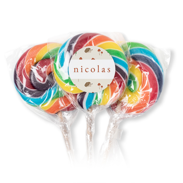 Lollipops Rainbow - set of 12 Lollipops Rainbow - set of 12