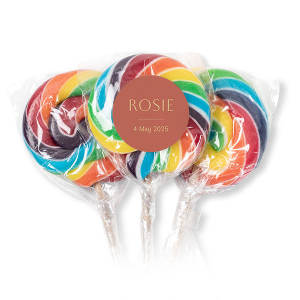 Sucettes multicolores (lot de 12) Sucettes multicolores (lot de 12)