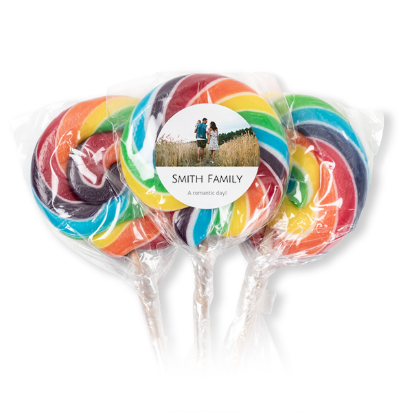Lollipops Rainbow - set of 12