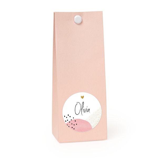 Party favours bag magnolia round 4cm Party favours bag magnolia round 4cm