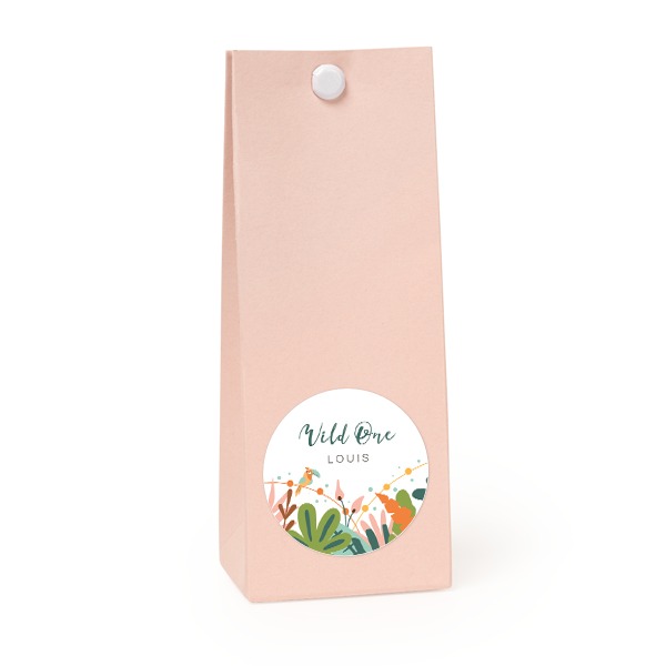 Party favours bag magnolia round 4cm