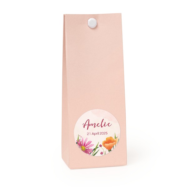 Party favours bag magnolia round 4cm