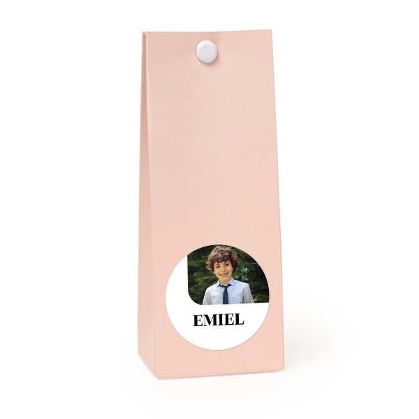 Party favours bag magnolia round 4cm