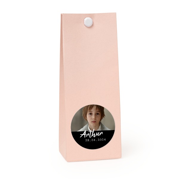 Party favours bag magnolia round 4cm