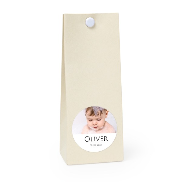 Gavepose vanilje rund 4cm