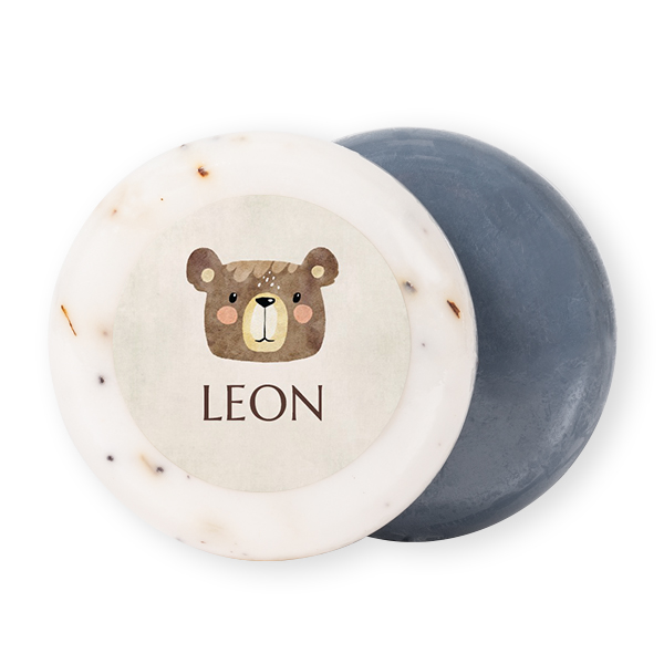 Round Bar of Soap with Sticker (set of 12) Round Bar of Soap with Sticker (set of 12)