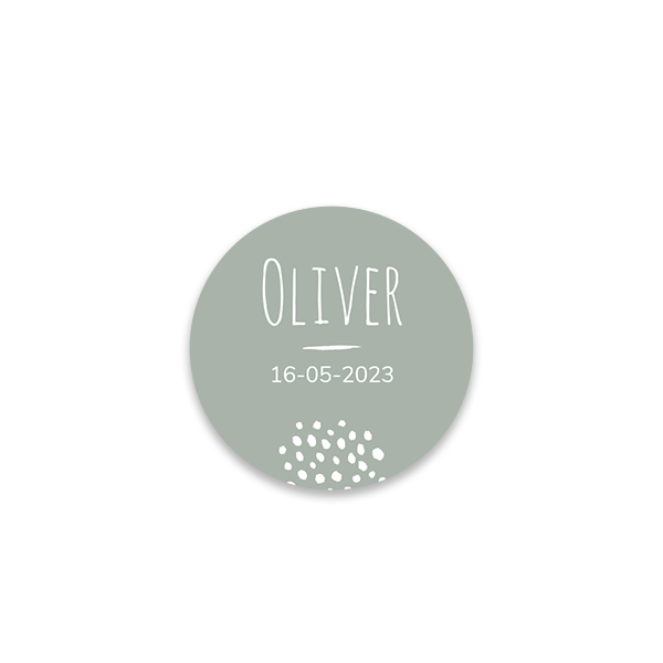 Foto Sticker Rund klein - 48 Stk.
