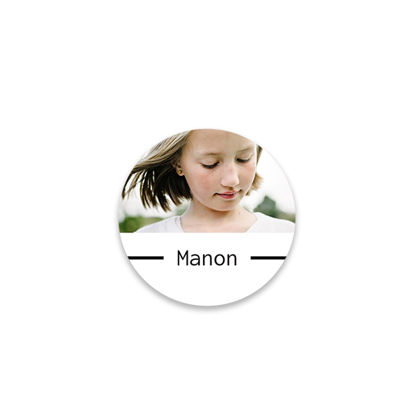 Ronde stickers klein - Set van 48 Ronde stickers klein - Set van 48