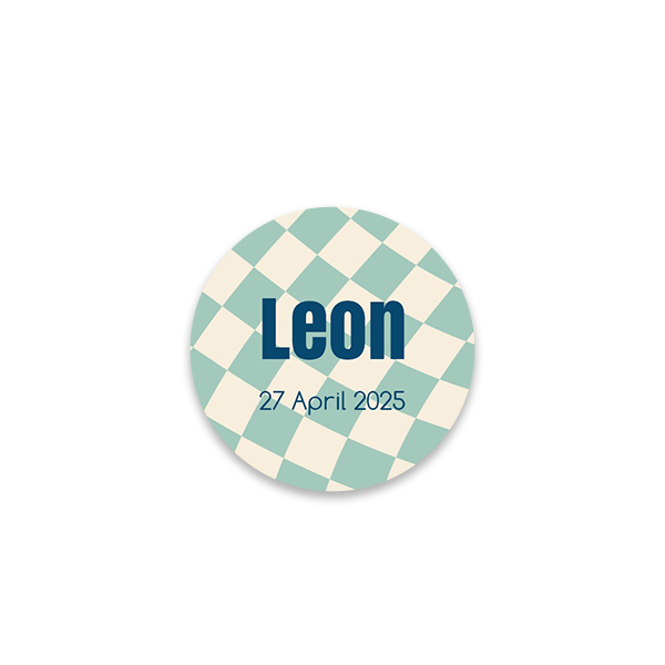 Ronde stickers klein - Set van 48 Ronde stickers klein - Set van 48
