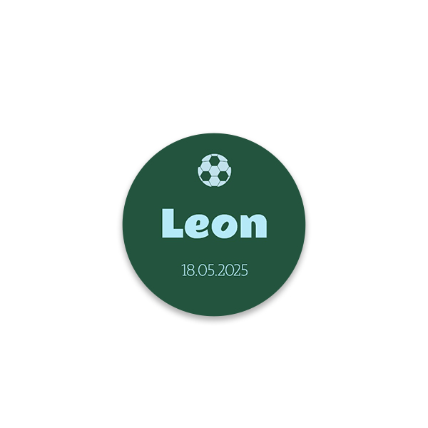 Ronde stickers klein - Set van 48 Ronde stickers klein - Set van 48