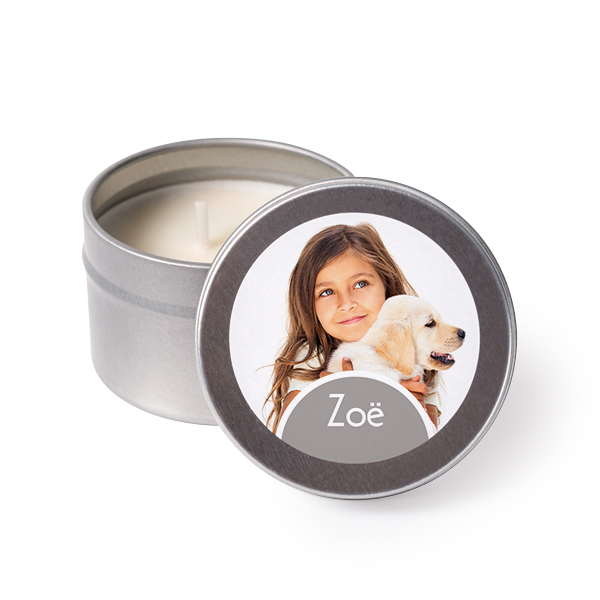 Waxinelichtjes met sticker - Set van 12 Waxinelichtjes met sticker - Set van 12