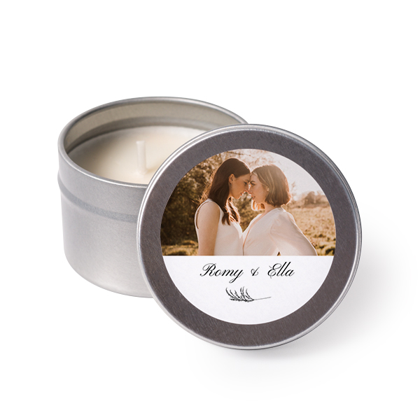 Tea Lights with Sticker - set of 12 Tea Lights with Sticker - set of 12