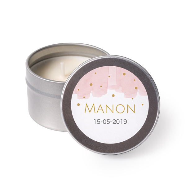 Tea Lights with Sticker - set of 24 Tea Lights with Sticker - set of 24