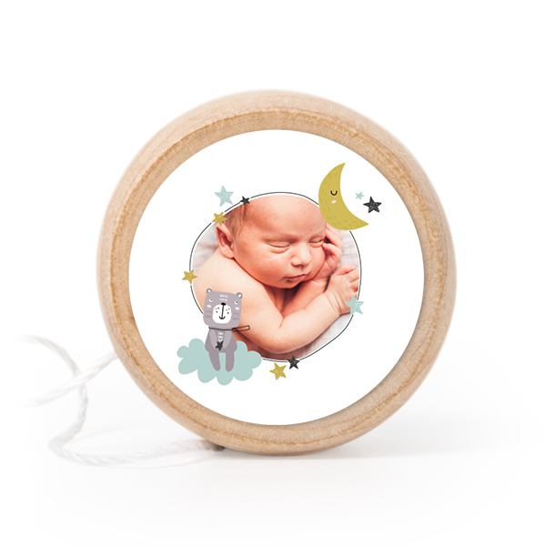 Yoyos With Sticker - set of 12 Yoyos With Sticker - set of 12