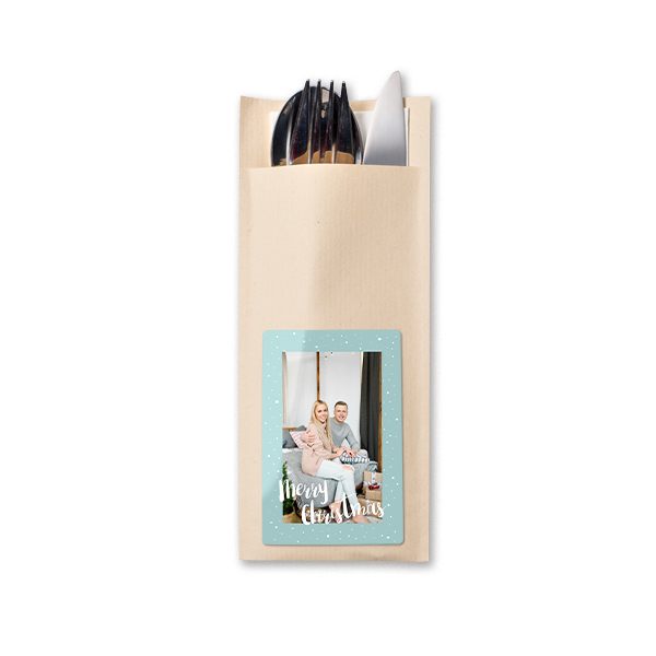 Cutlery envelope beige - set of 24 Cutlery envelope beige - set of 24