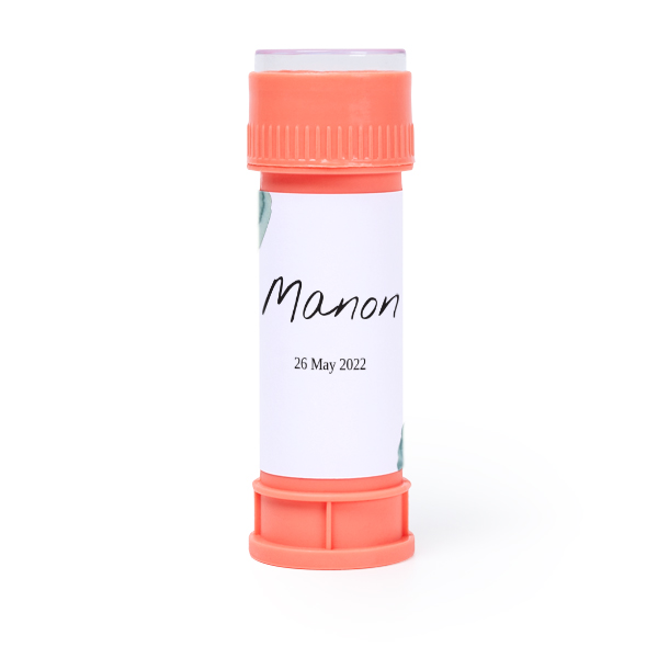 tubes Ă bulles corail - Lot de 12 tubes Ă bulles corail - Lot de 12