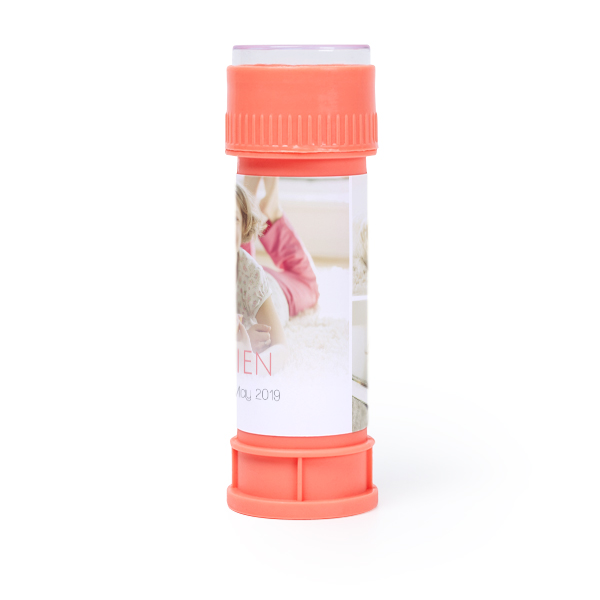 tubes Ă bulles corail - Lot de 12 tubes Ă bulles corail - Lot de 12