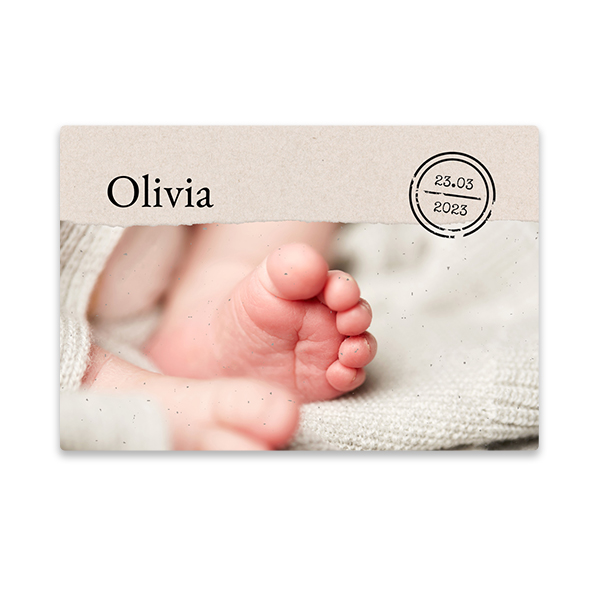 Stickers liggend 6 x 9 cm - Set van 24
