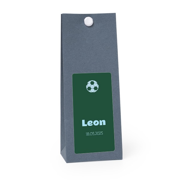 Sachet confiseur rectangle bleu lot de 12 Sachet confiseur rectangle bleu lot de 12