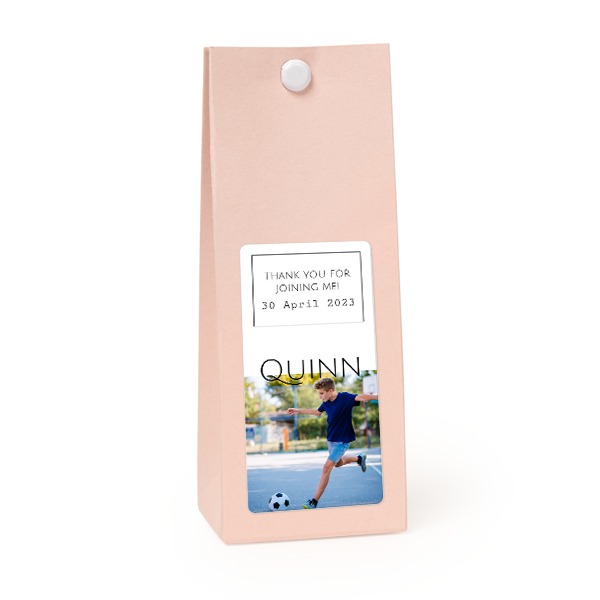 Sachet confiseur rectangle rose lot de 12 Sachet confiseur rectangle rose lot de 12