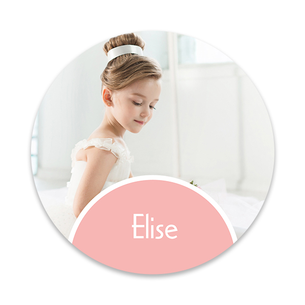Ronde stickers groot - Set van 24 Ronde stickers groot - Set van 24