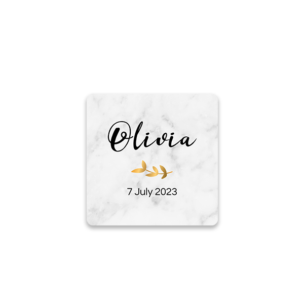 Foto Sticker Quadratisch (12er Set)