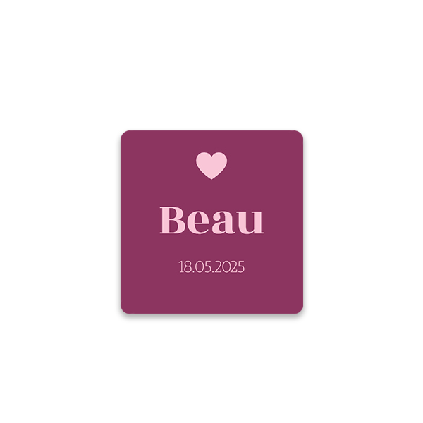 Foto Sticker Quadratisch (12er Set)