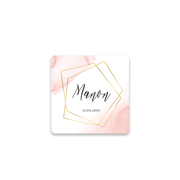 Foto Sticker Quadratisch (12er Set)