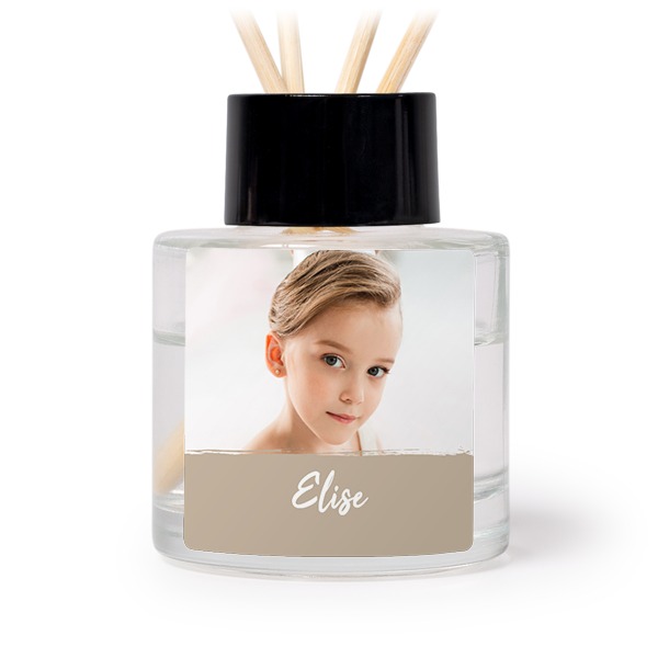 House Perfume Diffuser Black Square - set of 12