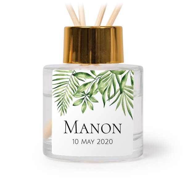 Diffuseur de parfum de maison Doré Carré (lot de 12) Diffuseur de parfum de maison Doré Carré (lot de 12)