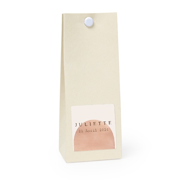Sachet confiseur carré vanille lot de 12