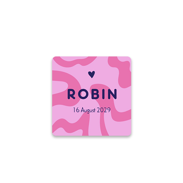 Foto Sticker Quadratisch - 48 Stk.