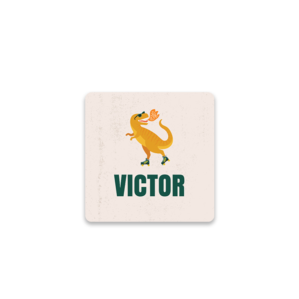 Vierkante stickers - Set van 48 Vierkante stickers - Set van 48