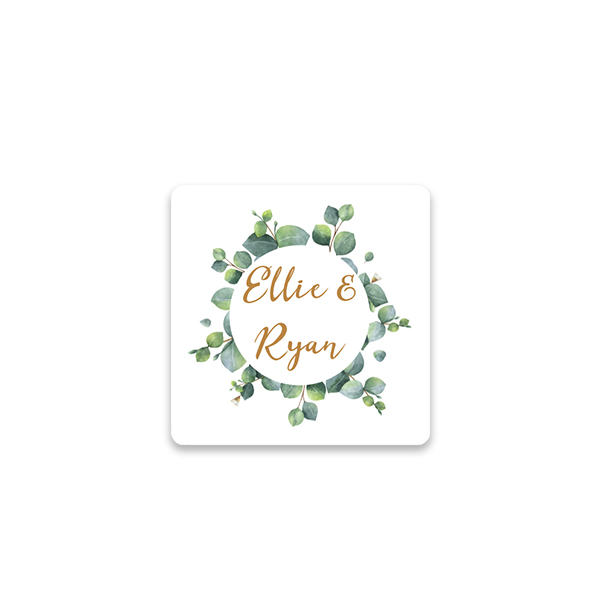 Gift wrapping stickers Square - set of 48 Gift wrapping stickers Square - set of 48