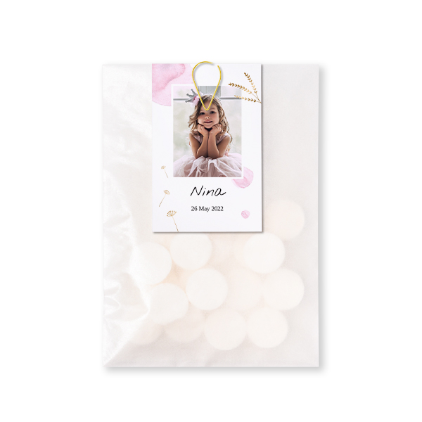 Godtepose DIY Binders gull - 12 stk Godtepose DIY Binders gull - 12 stk