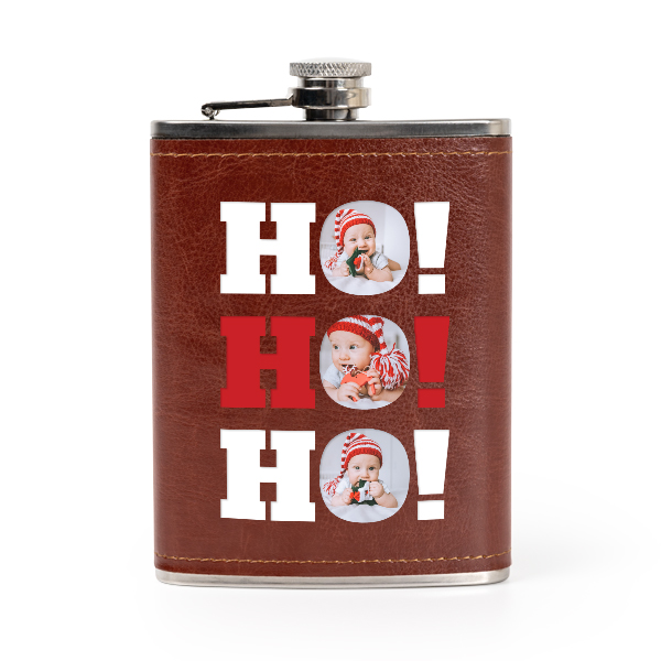 Hip Flask with Full colour print