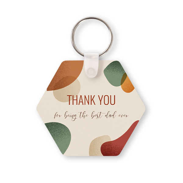Key Ring Hexagon Key Ring Hexagon